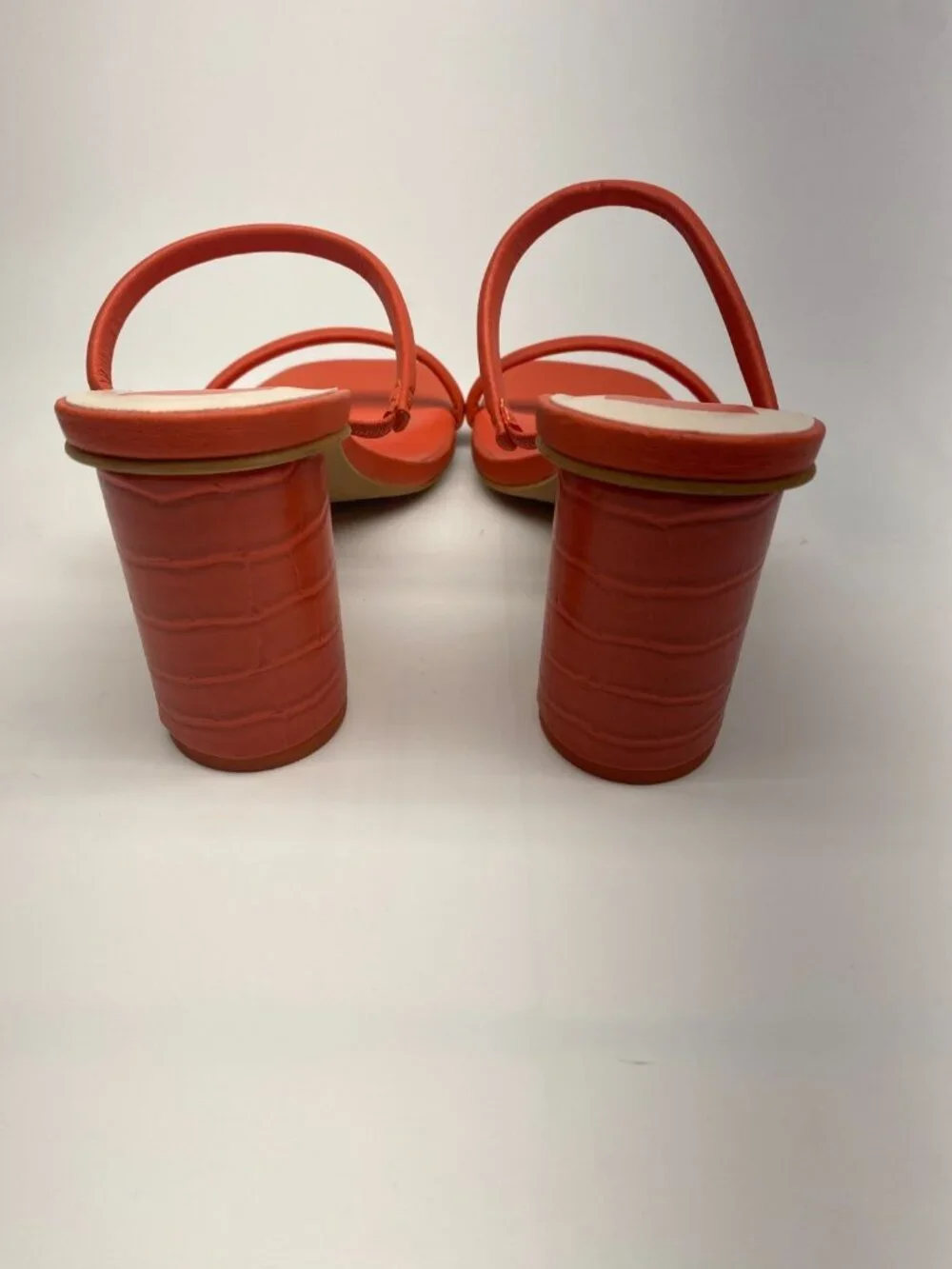 Dolce Vita Womens Noles Red Heel Sandal Sz 9.5